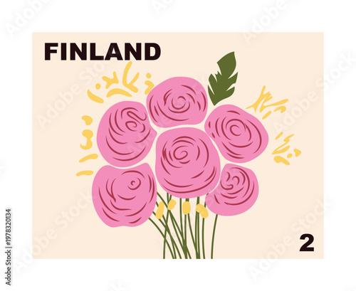 A detailed map of finland showcasing its geographic layout and borders