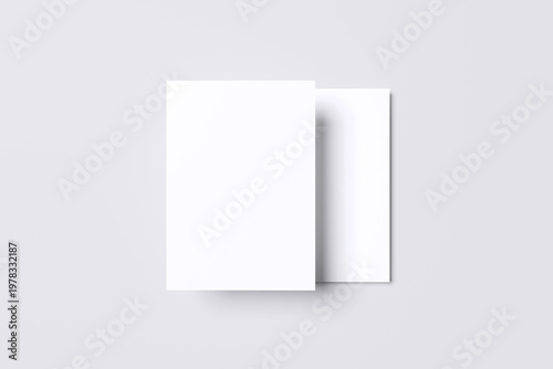 Obraz na plátně Folder Blank Mockup