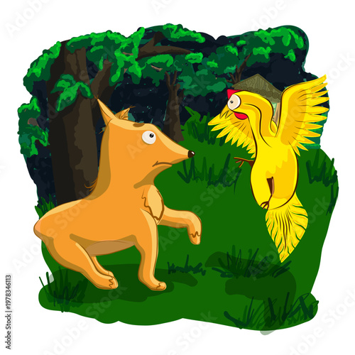 Yes, fox. Yes, without a tail. He came to apologise, but the situation is ambiguous. For chicken, everything is not so simple! What if...