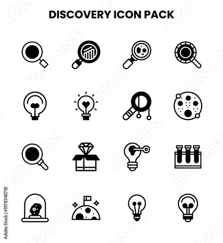 Discovery DuoTone Collection Icons Pack