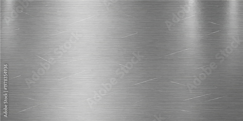 Detailed shot of a metallic texture with brushed effect, exuding a modern and industrial feel. 