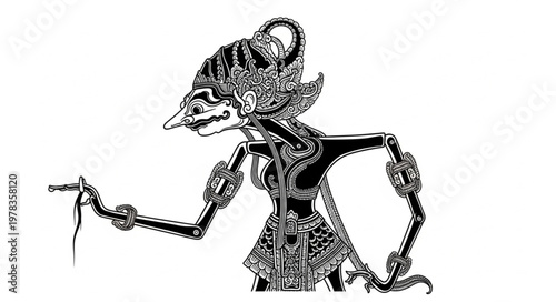 vector illustration of a spider