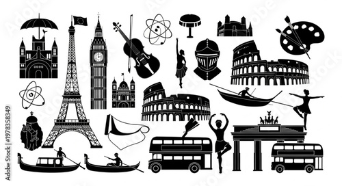 vector set of landmarks