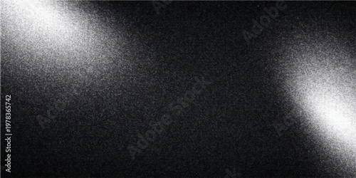 Dramatic spotlight shines on dark, textured background, creating an intriguing visual narrative. The contrast and light effects evoke a sense of mystery.