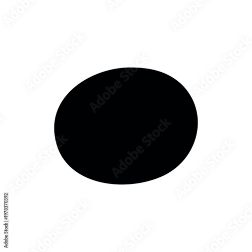 Opal silhouette icon vector illustration.
