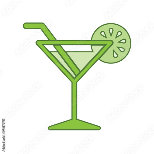 Wine glass icon design template