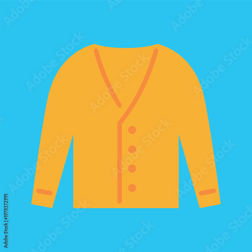 上着のシンプルなアイコン