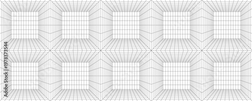 幾何学 抽象 建築 グリッド パターン 背景