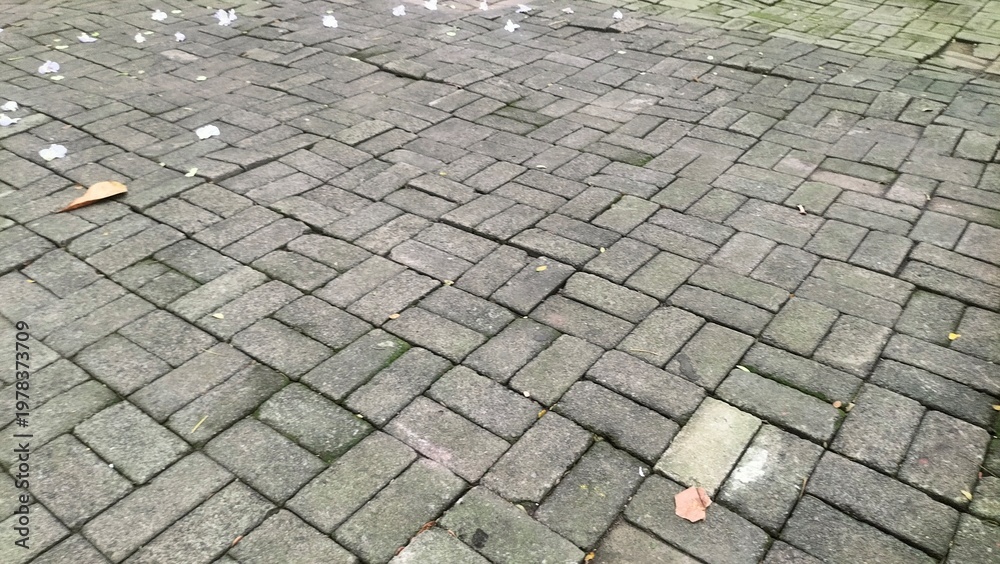 Fototapeta premium old stone pavement