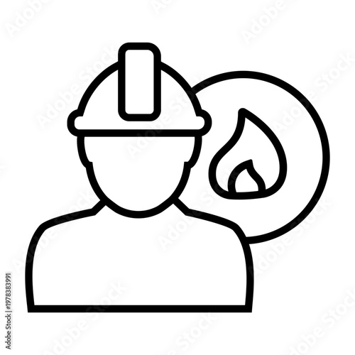 Natural gas icon vector. Propane Illustration sign. Gas supply symbol. Gas logo.