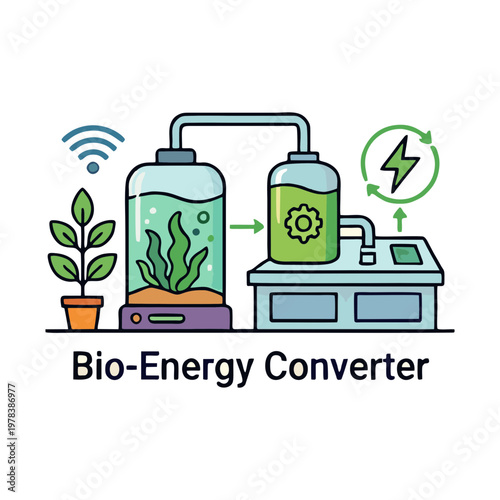 Bio-Energy Converter Transforming Organic Waste into Sustainable Power