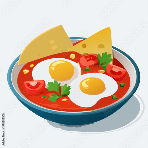 Huevos Rancheros Frühstück