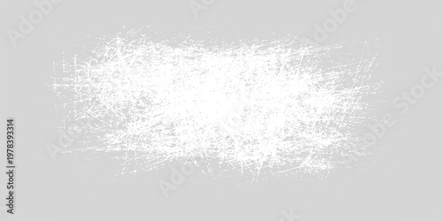 An old vintage paper texture with a gray grunge pattern and rough paint surface creates a light abstract vector design for a winter art backdrop