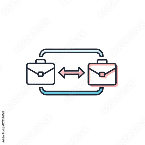 Business Communication Exchange Between Partners.