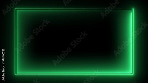 Neon Light screen LOOP abstract background  looped animation - animation fluorescent ultraviolet light 4k glowing line Abstract web neon box pattern LED screens projection technology
