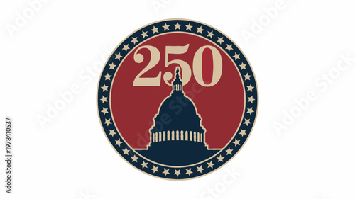 US Capitol 250th Anniversary Seal