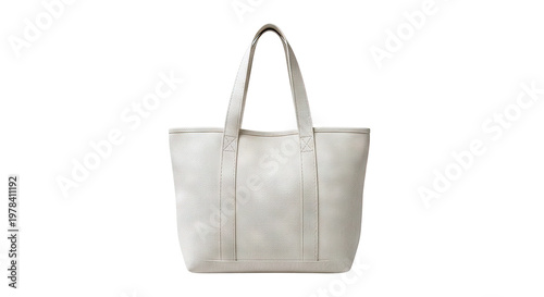 Neutral Textured Tote Bag