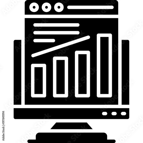 Monitoring Services Icon Vector Element