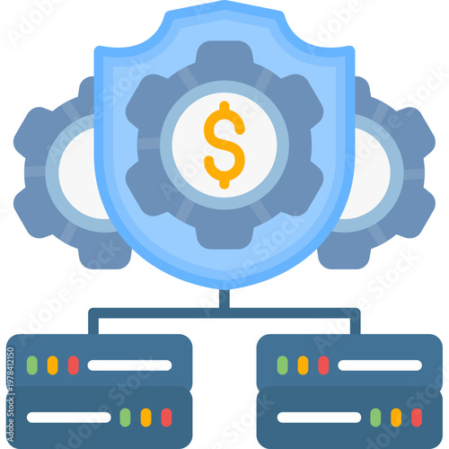 IT Asset Management Icon Vector Element