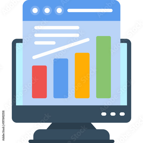 Monitoring Services Icon Vector Element
