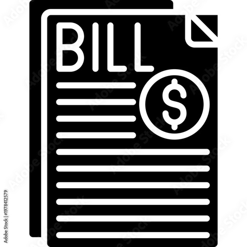 Billing Icon Vector Element
