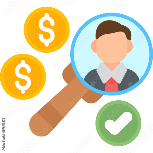Prospect Icon Vector Element