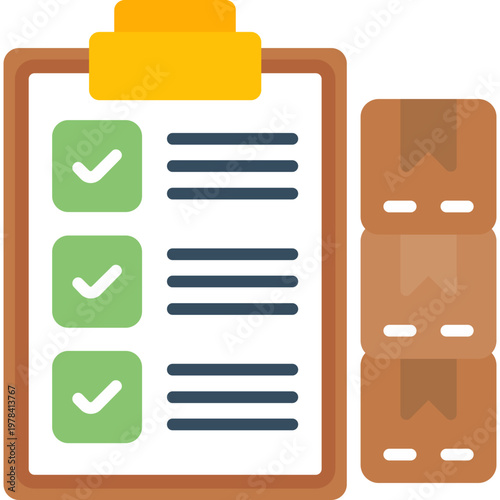 Order Icon Vector Element