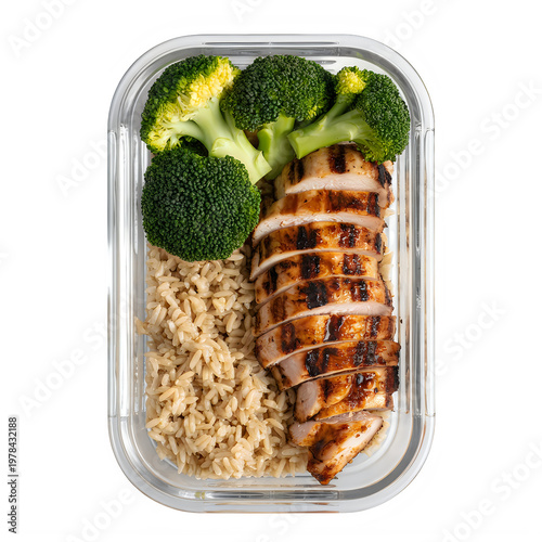 Photos Grilled Chicken and Broccoli Meal Prep