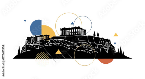 Acropolis of Athens Ancient Architecture.