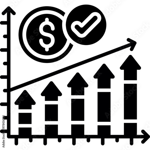 Margin Trading Icon Vector Element