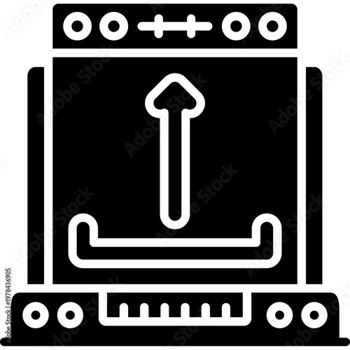 Upload Icon Vector Element