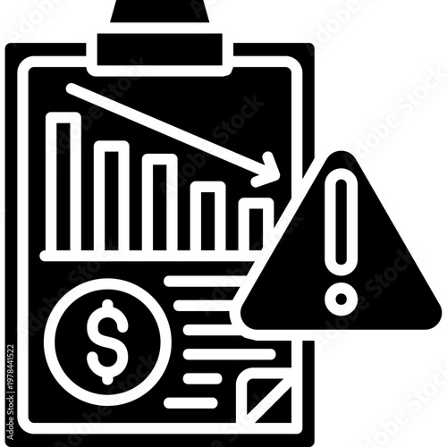 Insolvency Icon Vector Element