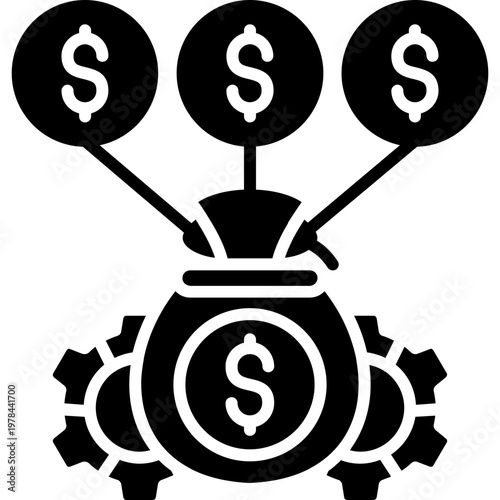 Debt Relief Icon Vector Element