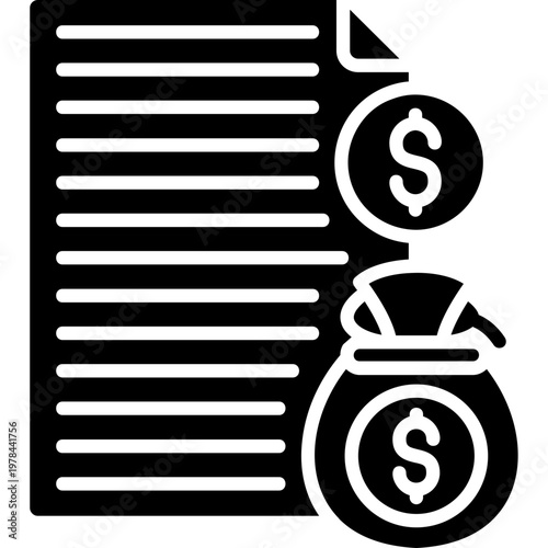 Debt Discharge Icon Vector Element