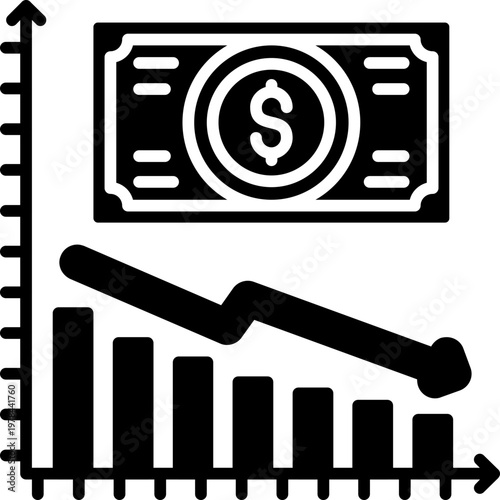 Bankruptcy Protection Icon Vector Element