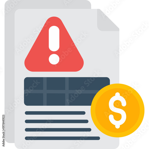 Collection Notice Icon Vector Element