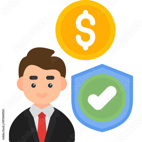 Trustee Icon Vector Element