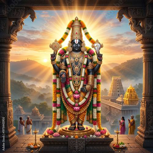 Majestic Lord Venkateswara ...