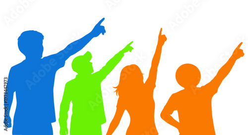 Group of people celebrating together outdoors.