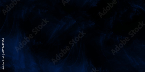 Abstract Watercolor blue grunge background painting. Beautiful stylist modern blue texture background with smoke dark blue textures for making flyer, poster, cover, banner and any design.