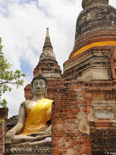 タイ・アユタヤ　ワット・ヤイ・チャイ・モンコン