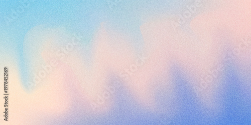 Soft gradient background with pastel blue and pink hues. The background features a smooth, blended texture with blue and pink tones. Dreamy pastel gradient background with blank space.