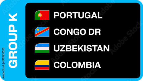 Football Group K Stylized