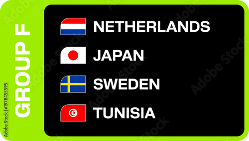 Football Group F Stylized