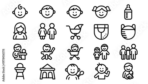 Ancient egyptian hieroglyphic symbols representing various objects and concepts Vector