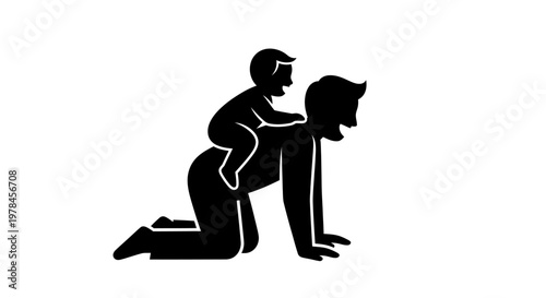 Man and woman intimate position.