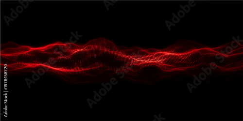 Dynamic red abstract background with burning flames and swirling smoke patterns creates an energetic wave of heat and light in this motion art design