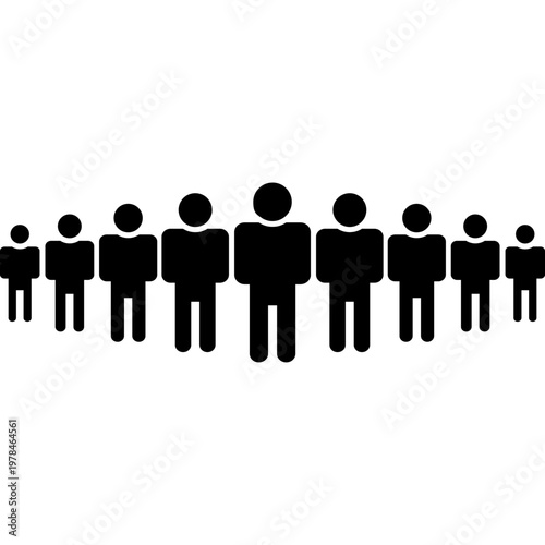 Crowd wide small icon