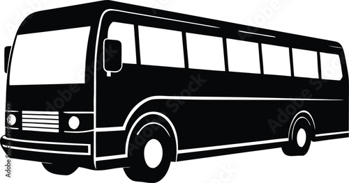 Bus vehicle vector illustration
