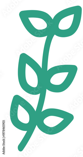 Japanese Matcha and Green Tea Ceremony Decoration Element. This two-tone decoration asset is perfect for minimalist cafe branding, menu design, and artisanal tea packaging.